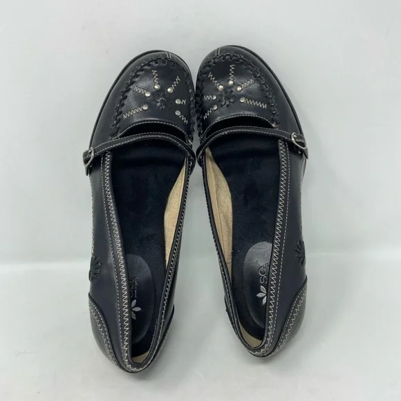 SO Faux Leather Mary Jane Pumps Womens Size 8.5 - Picture 7 of 10